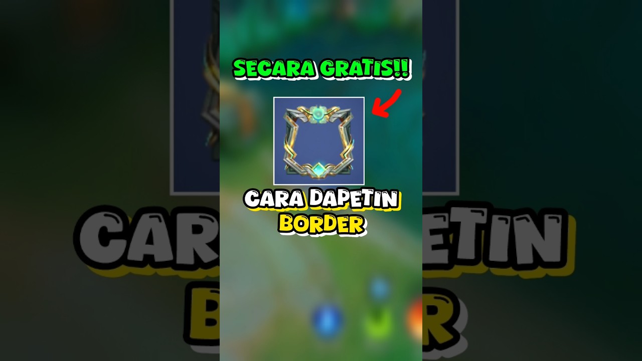 Cara Dapetin Border Chrome Metacube Secara Gratis Di Mobile Legends 