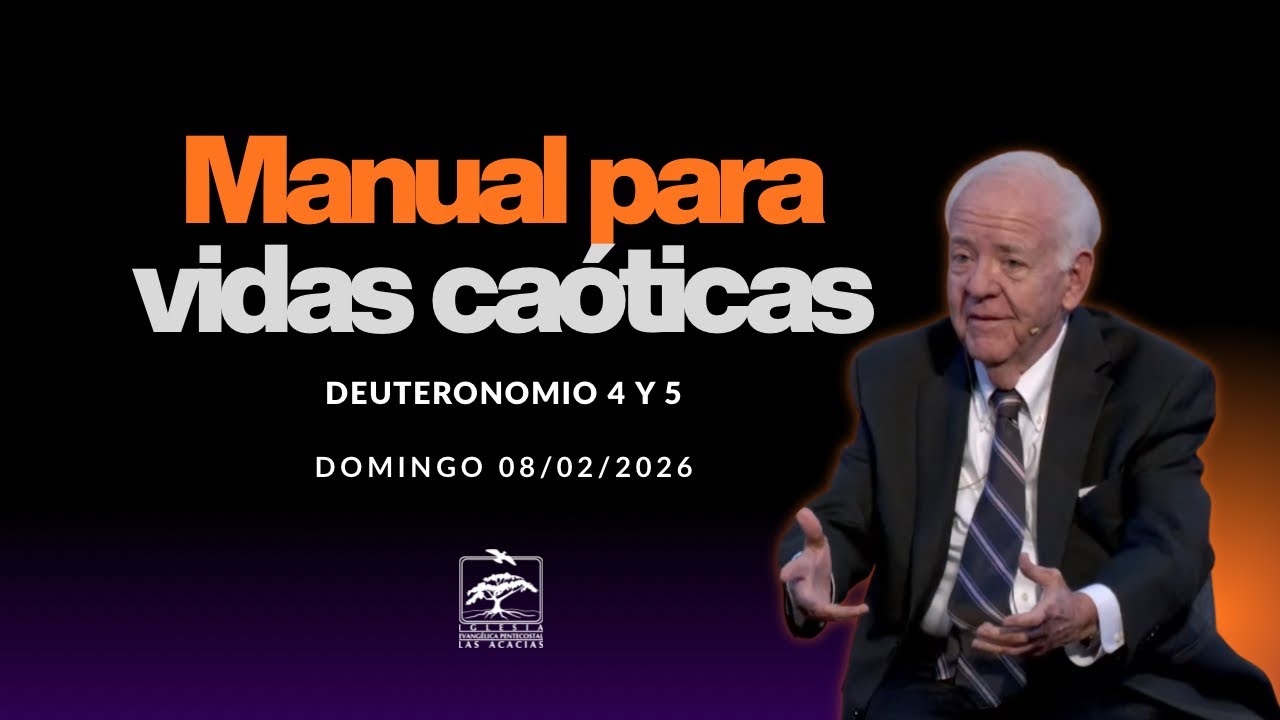 Manual para vidas caóticas | Culto dominical 08-02-2026 11:00 a.m.