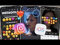 INSTAGOLD IOS ATUALIZADO 2025 INSTAGRAM estilo IPHONE com EMOJIS IOS + FONTES IOS + REPOST REELS IOS