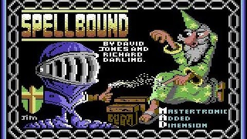 🕹️ C64-Game/1985: Spellbound (Longplay) | by Mastertronic