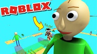 Escape Extreme Mega Baldi Obby The Weird Side Of Roblox Baldis Obby