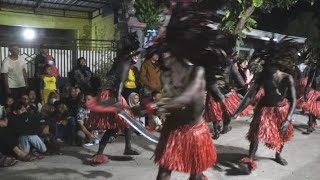 PERFORM DAYAK IRENG KARNAVAL KARANGSONO NGUNUT TULUNGAGUNG