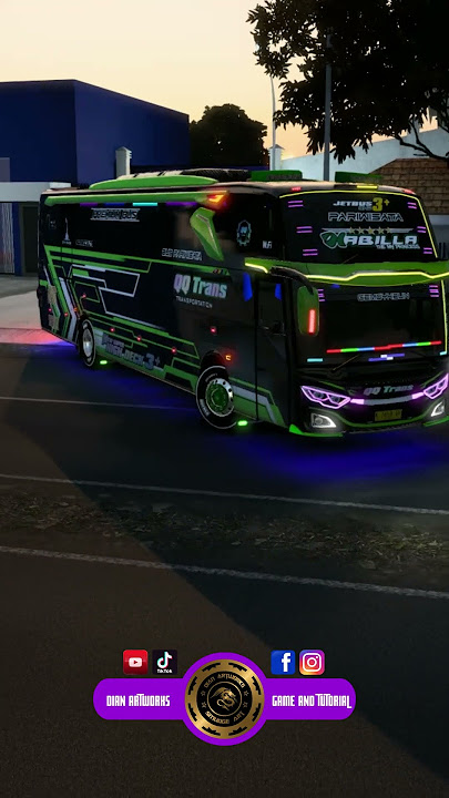 BASURI WARKOP DKI QQ TRANS NABILLA #dian_artworks #ets2 #bussimulatorindonesia #basuri #bussid