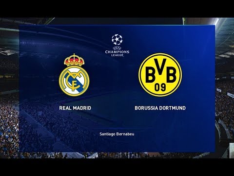 PES 2020 | Real Madrid vs Borussia Dortmund | UEFA Champions League | Gameplay PC