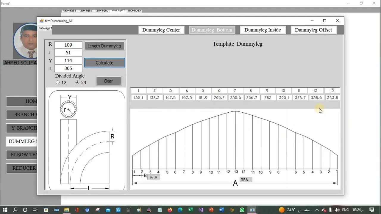 2 _program calculate piping YouTube