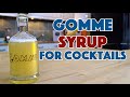 How To MAKE GOMME Syrup / Gum Syrup For Cocktails - Cocktails After Dark - Glen And Friends Cooking