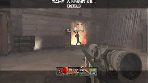 Mw3 - Sniper & EPIC Throwing Knife