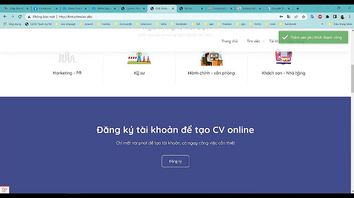 Hướng dẫn làm web tìm kiếm việc làm php mysql