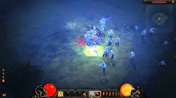 Diablo 3 running with server emulator - Killing zombies