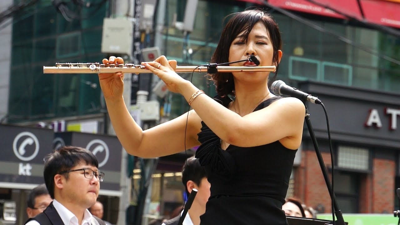 이열정 플루트 Flute - 유레이즈미업 (You Raise Me Up) 광화문 공연 코리아윈드오케스트라 공연중