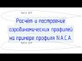 Расчёт и построение аэродинамических профилей на примере профиля N.A.C.A.