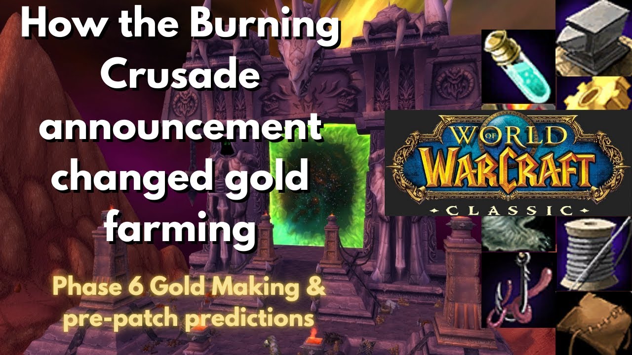 WoW Burning Crusade Classic gold farming guide