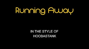 Thumbnail of Hoobastank - Running Away - Karaoke - With Backing Vocals