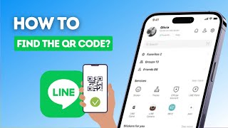 How to find the QR code on LINE