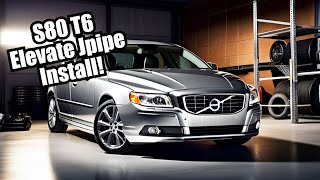 Installing the Elevate Jpipe on our Volvo S80 T6!
