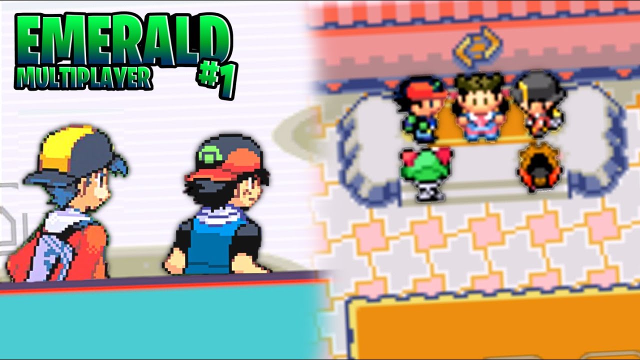 Ilha Secreta Cheia de Pokémon Raros! - Pokémon Emerald Multiplayer  (Quetzal) #03 FINAL 