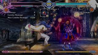BBCF Azrael combo