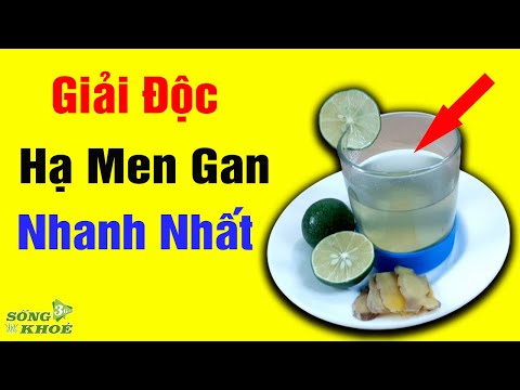 Video: 3 cách để hạ thấp men gan