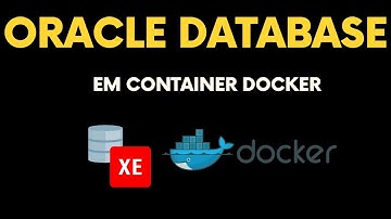 Oracle database em container docker
