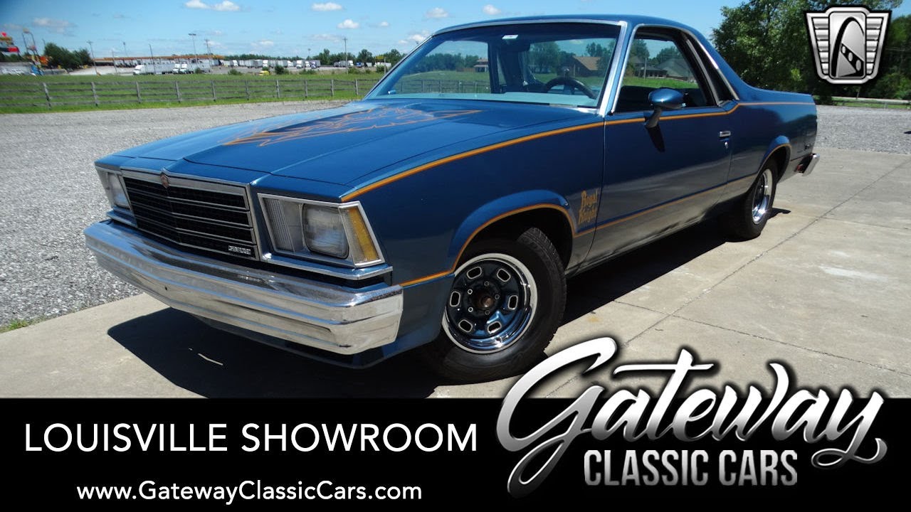 1979 Chevrolet El Camino, Gateway Classic Cars Louisville 2366 LOU YouTube