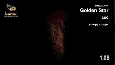1202 Pyroflash - Golden Star