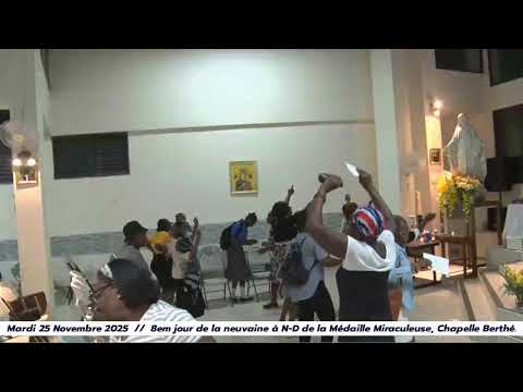 8em Jour De La Neuvaine à N D De La Médaille Miraculeuse Chapelle Berthé