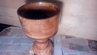 Ваза на токарном станке (Vase on the lathe)