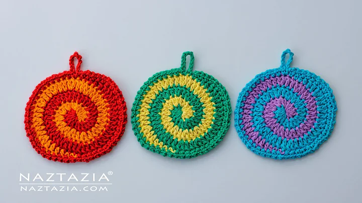 Master the Art of Crochet with this Spiral Dishcloth Pattern