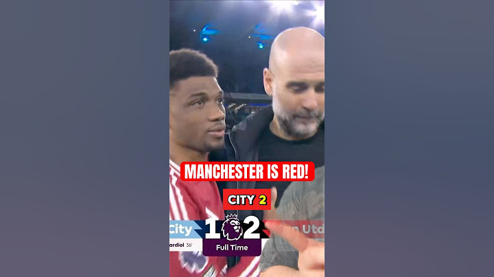 Man City 1-2 Man Utd : Amad Winner to seal the 3 points! 🙌 🔥 #mufc #mancity #manchesterisred
