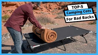 ✅ Best Camping Cots For Bad Backs: Camping Cots For Bad Backs (Buyer's Guide)