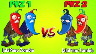 All ZOMBIES Pvz 1 vs Pvz 2 - Which Version 's Strongest?
