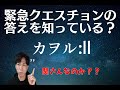 【カヲル:II】関暁夫の緊急クエスチョンの答えを知る者？突如現れた謎のチャンネル！【ハッヴァー】