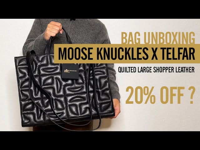Bag Unboxing | Telfar x Moose Knuckles Quilted Large Shopper 