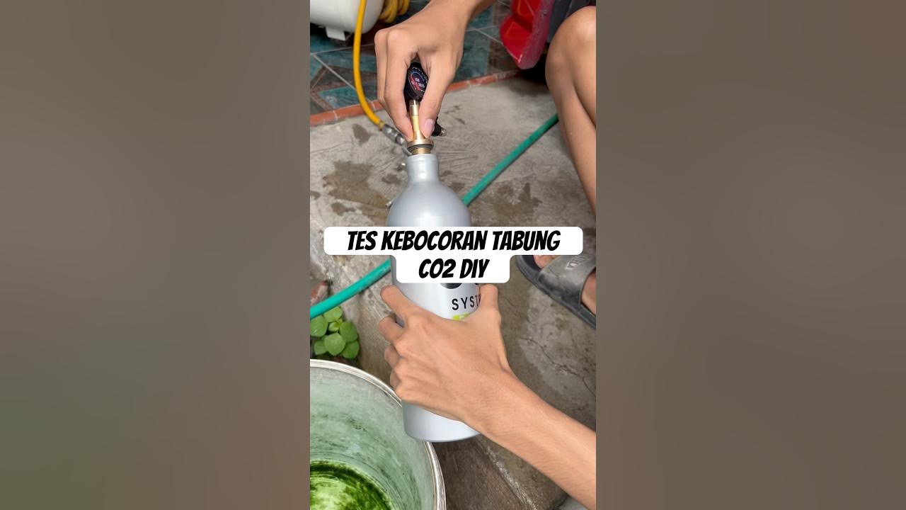Tes kebocoran tabung co2 DIY dari aquaoenix #tabungco2aquascape #membuataquascape #aquascape Tes kebocoran tabung co2 DIY dari aquaoenix #tabungco2aquascape #membuataquascape #aquascape