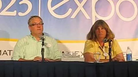D23 Expo - World of Color Press Conference with St...