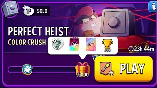 SE sweep it color crush mushrooms perfect heist very easy solo challenge | match masters