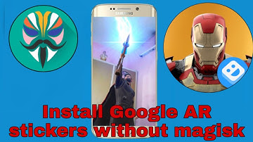 How to install Google AR stickers without any recovery 💯💯☑️🔥