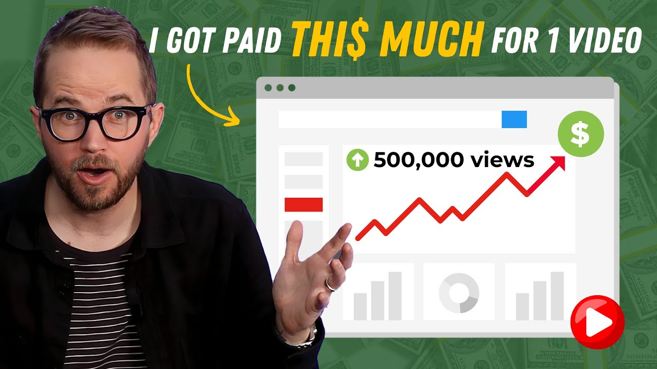 How Much YouTube Paid Me for 500,000 Views - YouTube