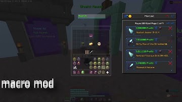 Score Huge Auction Deals! Super Auction Sniper Macro Mod for Hypixel Skyblock November 2025