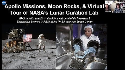 Apollo Missions, Moon Rocks, & Virtual Tour