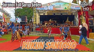 Jaranan  Surup Rukun Santoso Kandangan  Hal Kecsukoharjo  Gelar Budaya umkm Sukoharjo
