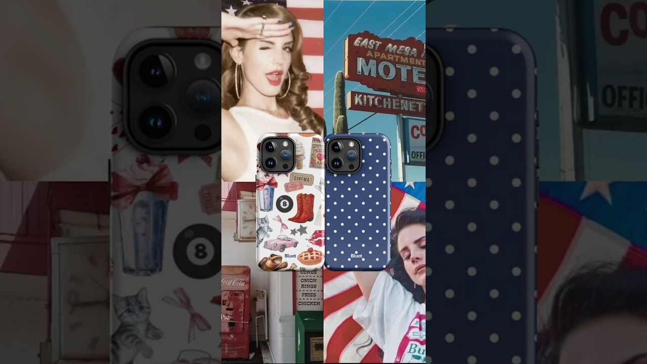 red, white, blue & cute all over ✨ | Blunt Cases 