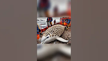 Rescuers Save A Dolphin Severely Injured By Millions Of Sea Acorns Savetheocean Dolphin 