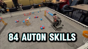 2550R Vex Pushback 84 Auton Skills Route in Hotel Conference room 