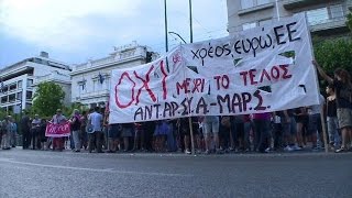 Greeks call for 'no' vote in bailout referendum