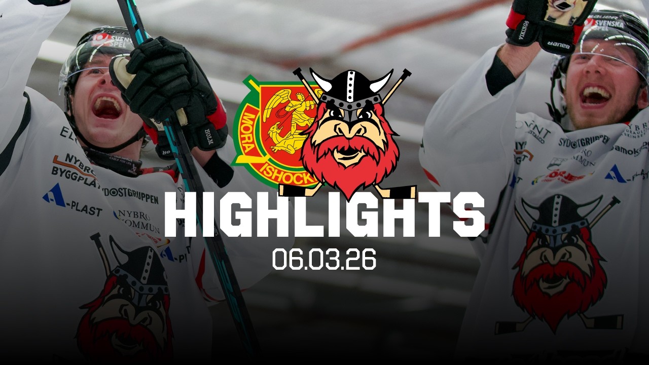 Highlights: Mora IK - Nybro Vikings (1-3)
