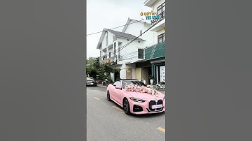 Xôn xao dàn xe sang rước dâu của một hot TikToker dừng giữa đường, dàn hàng quay phim chụp ảnh