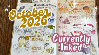October 2026 Currently Inked | Wearingeul, Tono & Lims, Diamine, Lennon Tool Bar