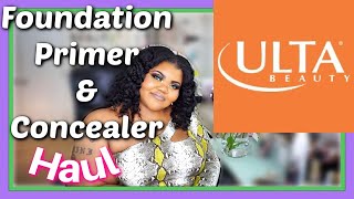BEST &amp; New To Me - Foundations, Primers, &amp; Concealers at ULTA BEAUTY | Collective Haul &amp; SWATCHES