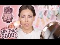 FIRST IMPRESSIONS AND DEMOS OF A BUNCH OF NEW PRODUCTS! | REVLON, COLOURPOP, BEAUTY BLENDER